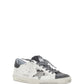 Super-Star Sneakers In Leather and Suede - White / Grey