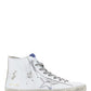 Francy Sneakers In Leather - White / Silver.