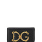 DG Girls Clutch In Calfskin - Black