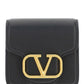 Wallet With Neck Strap - Black
