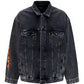 Oversized Logo Jacket - Black