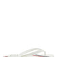 Rubber Stripe Flip Flop - White
