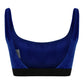 Stretch Velvet Bralette - Yves Blue