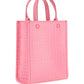 Mini G-Tote Shopping Bag in 4G Coated Canvas - Pink
