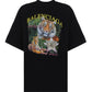 Multi Print T-Shirt - Black