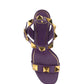Roman Stud Calfskin Sandal 60MM - Purple
