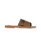 Woody Mule Sandals - Brown