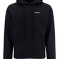 Helvetica Slim Hoodie - Black