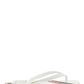 Rubber Stripe Flip Flop - White