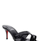 Simply Mule Sandal - Black / Patent