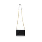 Kate Chain Wallet With Tassel In Grain De Poudre Embossed Leather - Black