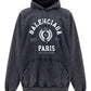 College 1917 Hoodie Oversized - Black