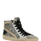 Slide Sneakers - White / Silver