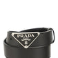 Saffiano Leather Belt - Black