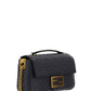 Baguette Chain Midi Bag - Gray