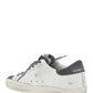 Super-Star Sneakers In Leather and Suede - White / Grey