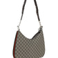 Gucci Attache Large Shoulder Bag - Beige/Ebony