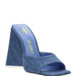 Devon Mule Shoes - Blue