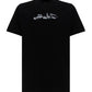 Paint Arrow Slim T-Shirt - Black