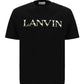 Embroidered Logo Short-Sleeve T-Shirt - Black