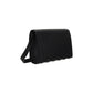 Car Flap Bag With Strap - Black