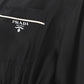 Silk Cropped Shirt - Black