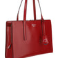 Prada Re-Edition 1995 Brushed Leather Medium Handbag - Scarlet Red