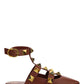 Roman Stud Ballet in Calfskin - Tan