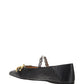 Pretty Wonka Ballerina Flat - Black.