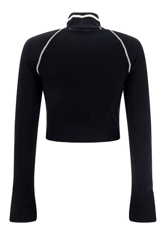 Tech Fabric Sweater - Black