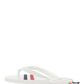 Rubber Stripe Flip Flop - White