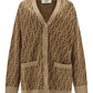 FF Cashmere Cardigan - Camel