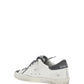 Super-Star Sneakers In Leather and Suede - White / Grey