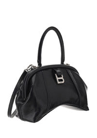 Editor Large Bag In Paper Calfskin - Black