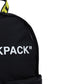 Quote Nylon Backpack - Black/White