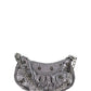 Le Cagole Mini Bag With Chain - Silver
