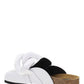 Chain Loafer Mules - White