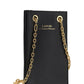 Nano Tote Leather Shoulder Bag - Black