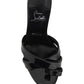 Simply Mule Sandal - Black / Patent