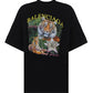 Multi Print T-Shirt - Black