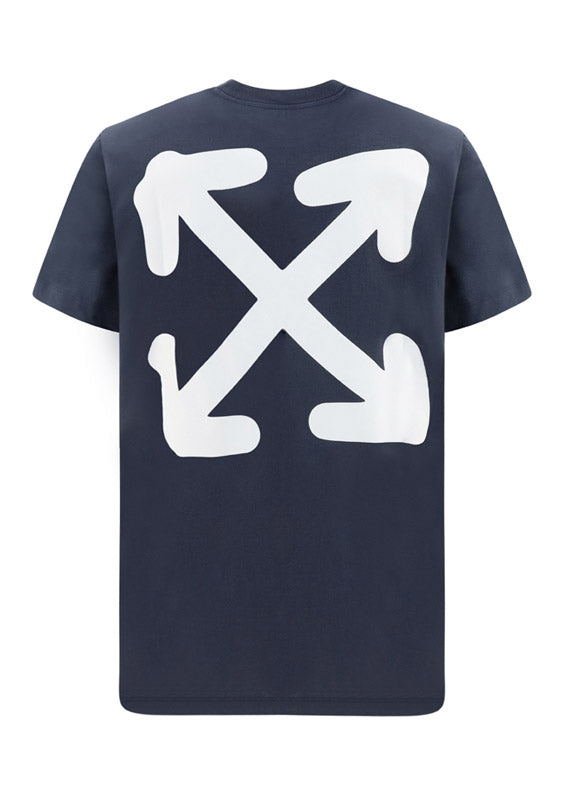 Graphic-Print Arrows T-Shirt - Navy