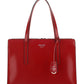 Prada Re-Edition 1995 Brushed Leather Medium Handbag - Scarlet Red