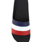 Basile Slide Sandals- Navy