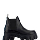 Monolith Brushed Leather Chelsea Boots - Black