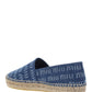 Denim Espadrilles - Blue