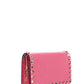 Rockstud Calfskin Pouch - Pink