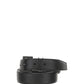 Monogram Belt In Smooth Leather - Black