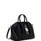 Mini Antigona Lock Bag In Box Leather - Black