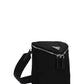 Re-Nylon and Leather Shoulder Bag - Black