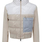 Padded Sweatshirt - Cream.